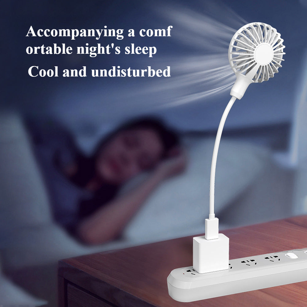 Mini USB Small Fan 1/2/4 Pack Portable Quiet Office Travel Camping Dorm
