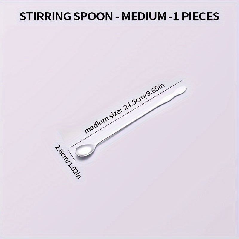 Set of 3 or 6 Long Handle Coffee Stirring Spoons Mini Espresso Spoons