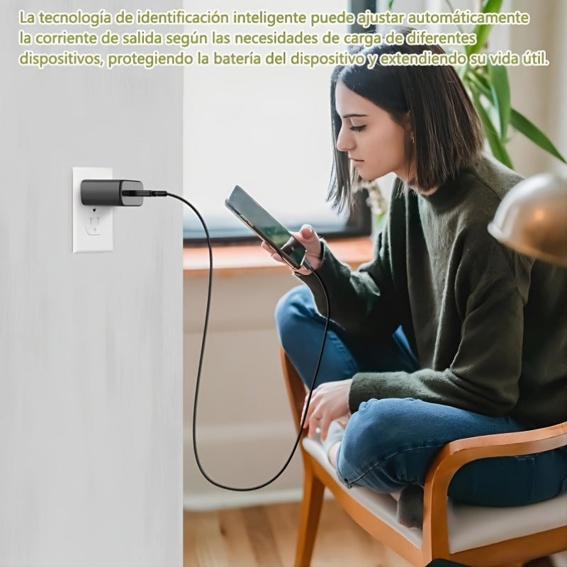 45W USB C Fast Charger for iPhone Samsung Xiaomi European Plug