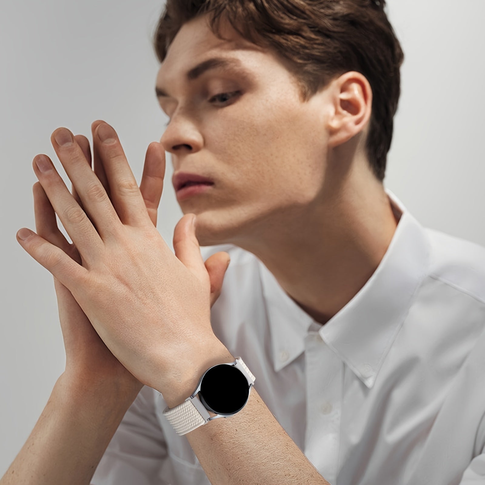 Nylon Smartwatch Band for Samsung Galaxy Watch 4 5 6 7 Classic Active 2 45mm 40mm 44mm 42mm 46mm 43mm 47mm