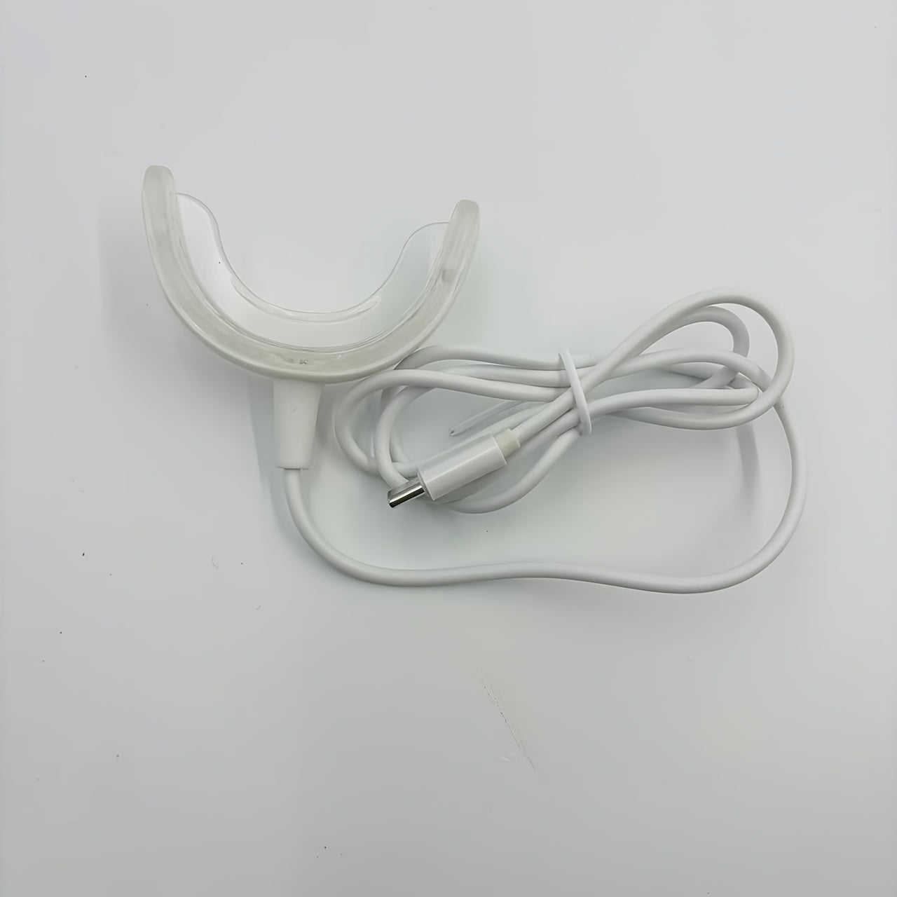 Cepillo de dientes eléctrico LED alimentado por USB para adultos eliminación de manchas color café