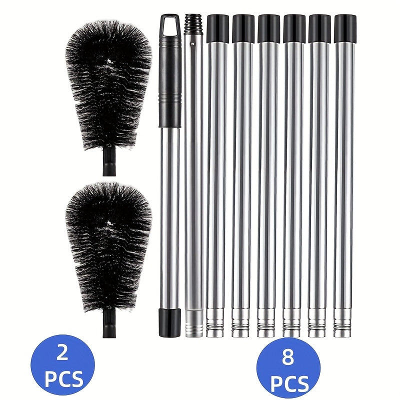 Telescopic Gutter Cleaning Tool 3.2M kengaytiriladigan chiqindilar choʻp toʻplami