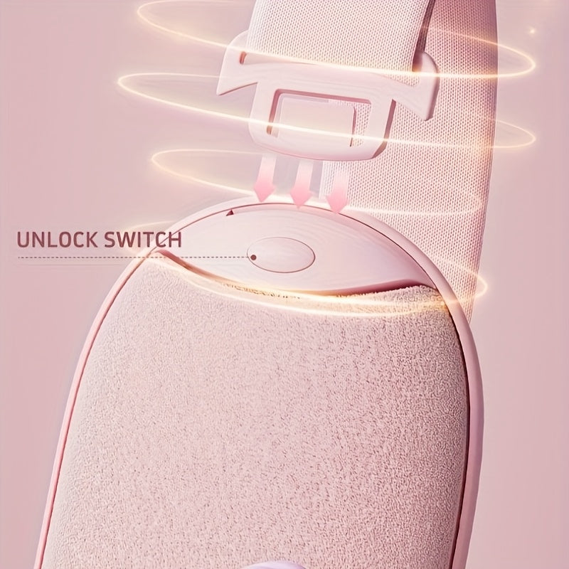 Rechargeable Waist Heating Massager with Adjustable Temperature for Back and Waist Pain Relief