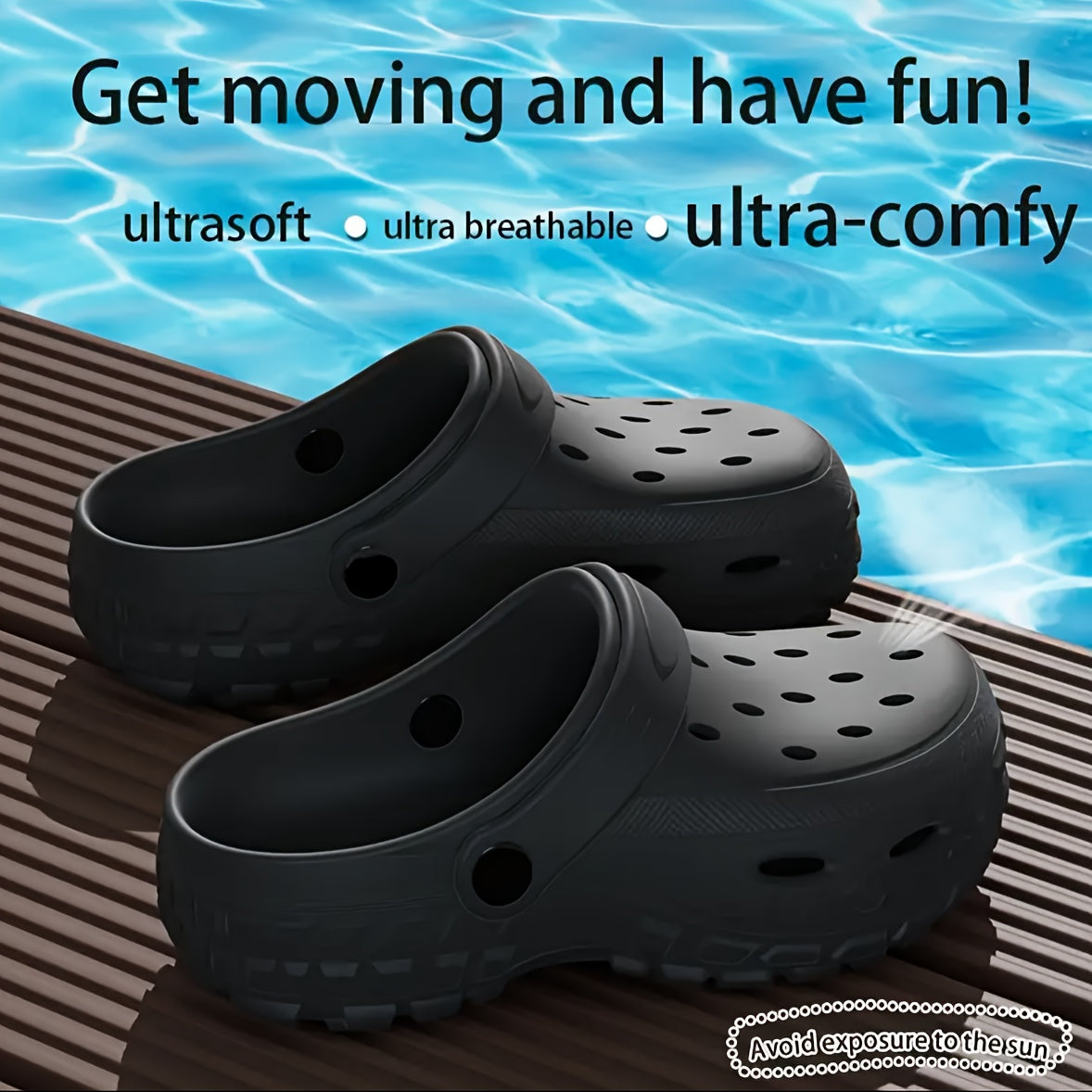 Women's EVA Summer Thick-Sole Anti-Slip Beach Slippers