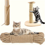 Cuerda de sisal natural de 10m para rascar gatos y protección de muebles