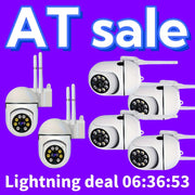 Wi-Fi Surveillance Camera System with 240P HD Resolution for Home Office Retail