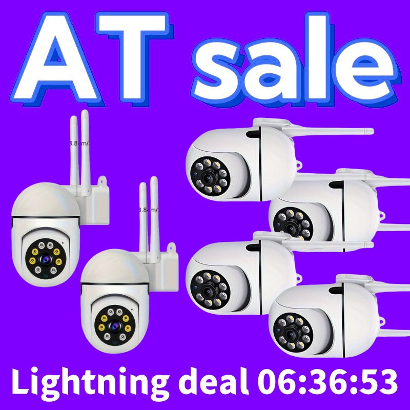 Wi-Fi Surveillance Camera System with 240P HD Resolution for Home Office Retail