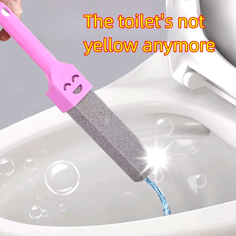 Qumli tosh tayoqchasi bilan tutqichli tozalash asbobi, hojatxona va g'ishtni tozalash uchun