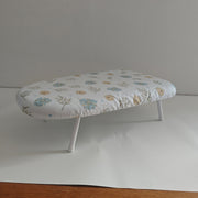 Tabla de planchar plegable compacta para camisas y trajes, portátil, de escritorio, sin electricidad