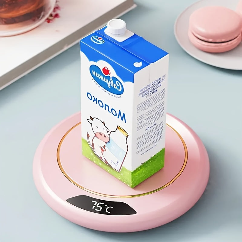 Touch-Activated Heating Coaster USB Powered with 3 Temperatures for Office Camping