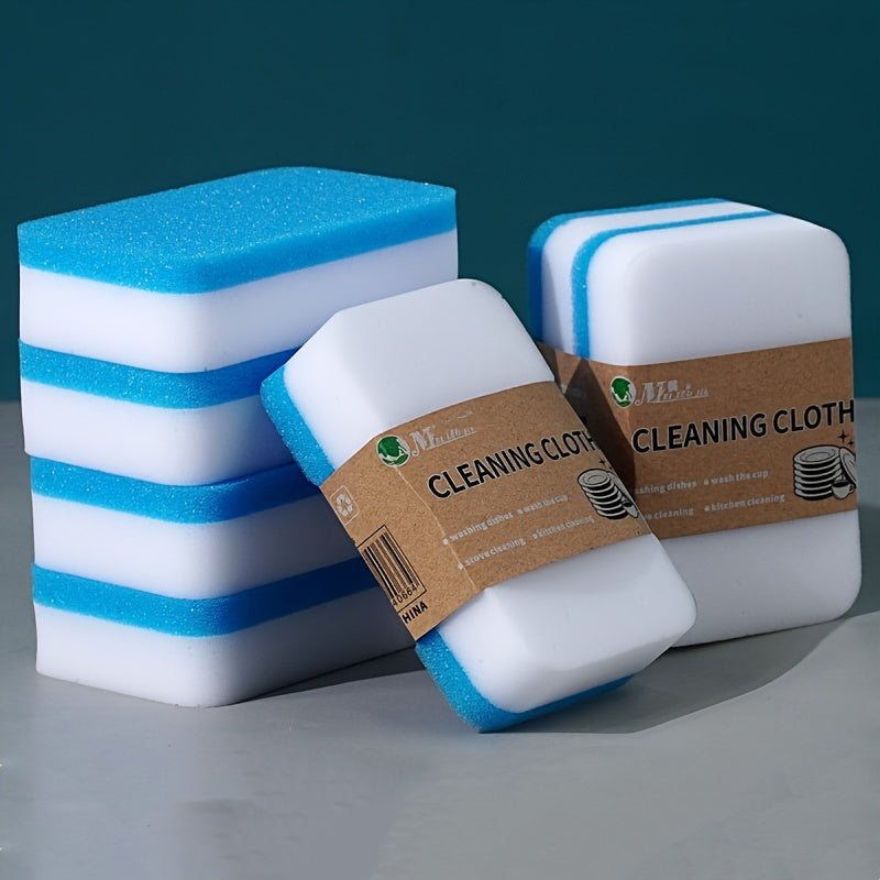 Set of 4 Magic Sponge Wipes for Kitchen, Bathroom, Car, Furniture Cleaning