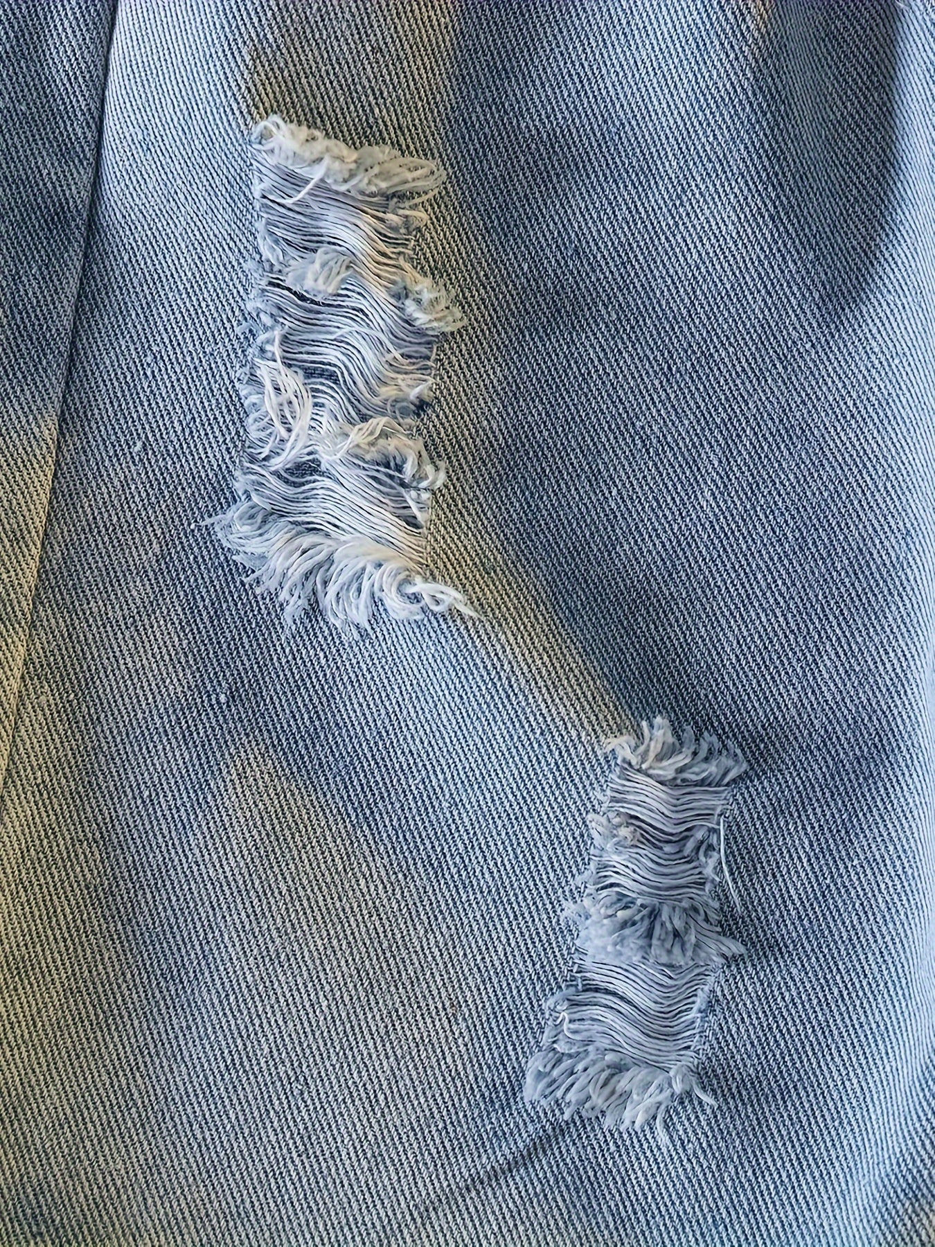 Cartoon Long Sleeve T-Shirt for Kids with Denim Shorts Summer Casual Cotton