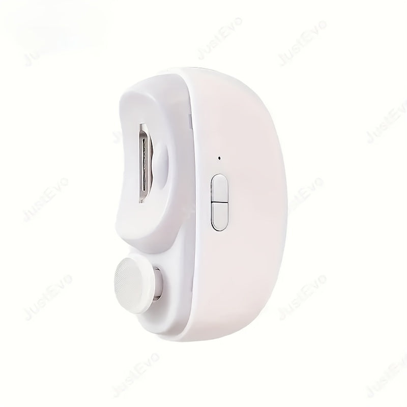 Electric Nail Clipper and File Kit with Anti-Pinch, USB Rechargeable, Portable, Long Battery Life