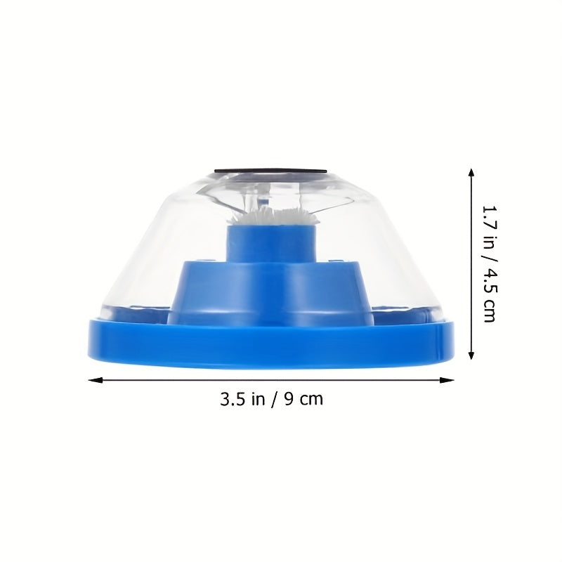 Accesorio para herramienta eléctrica a prueba de polvo de aleación de aluminio, tapa con rosca azul, 1 pieza
