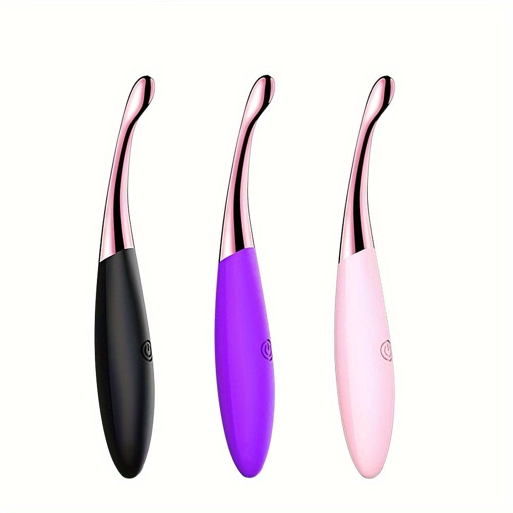 Female Silicone G-Spot Vibrator Masturbation Point Stimulator Portable