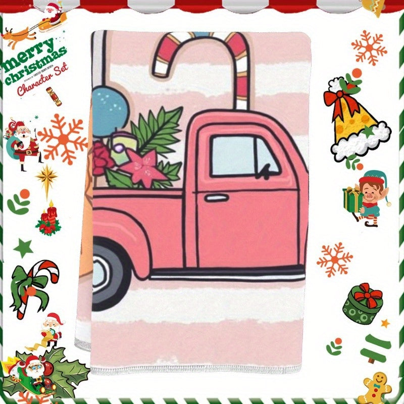 Christmas Winter Kitchen Decor Soft IHCUD 18x66cm Merry Christmas