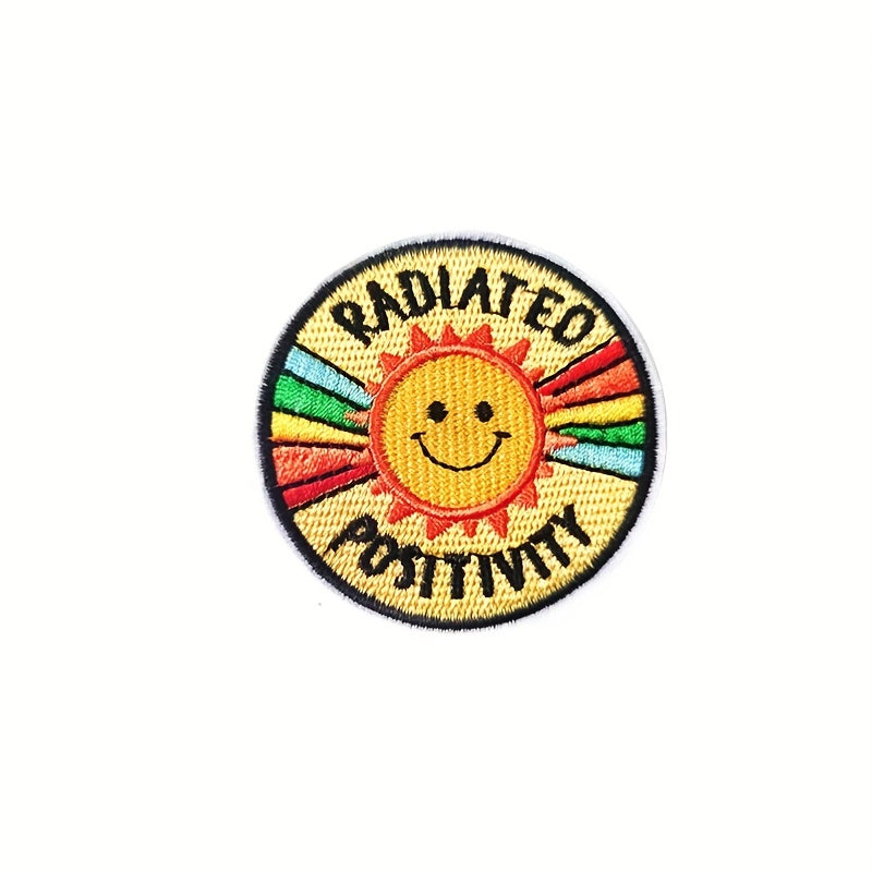 Iron-On Patches and Embroidered Appliques for Clothing Repair and DIY Crafts 21 Pieces