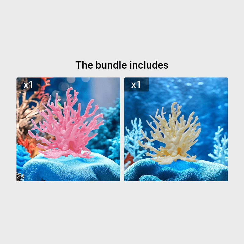 Lifelike PVC Coral Reef Aquarium Decor for Fish Tanks Saltwater and Freshwater Landscaping