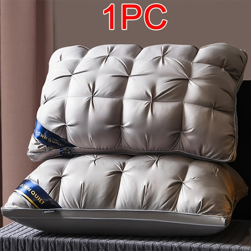 Luxury Hotel Pillow 48x74cm Deep Sleep Neck Support Hypoallergenic Washable