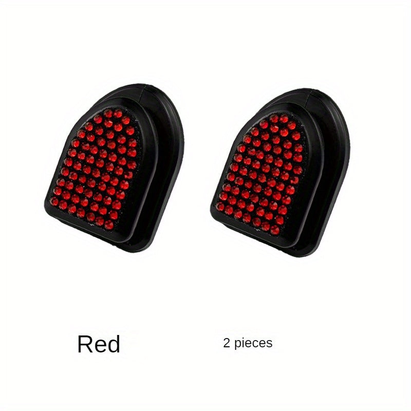 2шт. крючки для спинки автомобильного сиденья, прочный ABS-органайзер для сумок и аксессуаров, синий, красный, черный