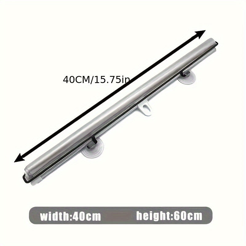 Universal Qora Rolli Qoplamali Sunshade uchun Avtomobil, Yotoqxona, Oshxona, Ofis uchun Suvga chidamli yopishtiruvchi tutqich