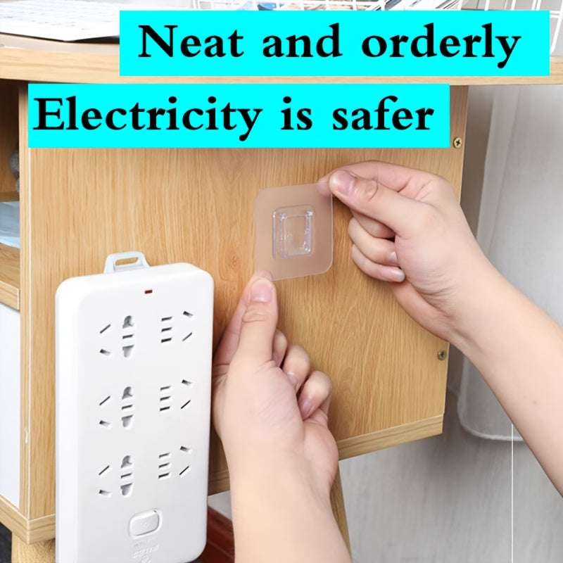 10 juft suv o'tkazmaydigan yopishqoq sirtqi tutqichlar, hammom va oshxona uchun, burg'ulashsiz