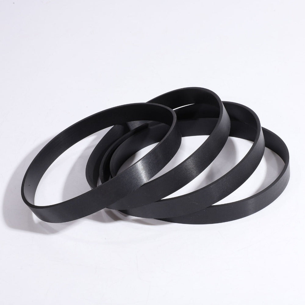 Set of 4 High-Tensile Rubber Drive Belts for Carpet Steam Vacuum Cleaner