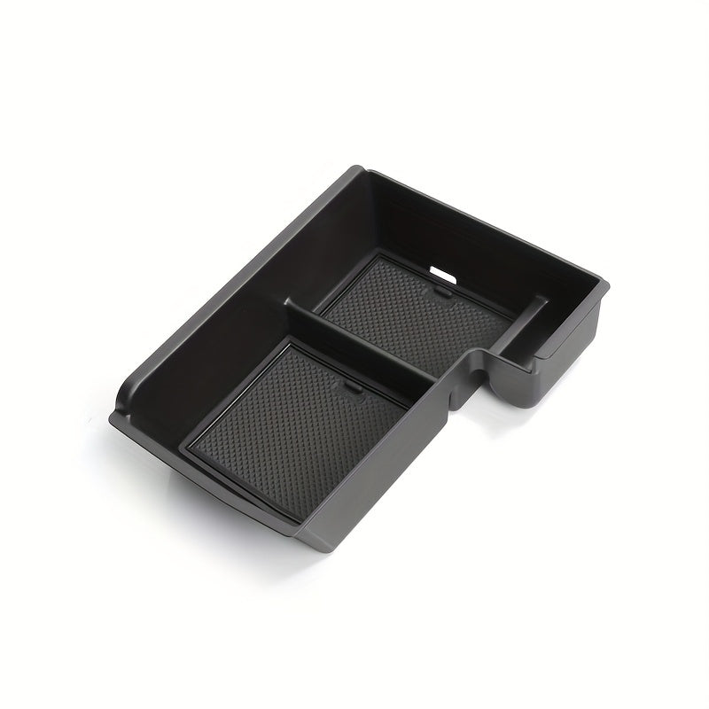 Center Console Storage Box ABS Plastic Middle Armrest Insert Tray for Car Interior