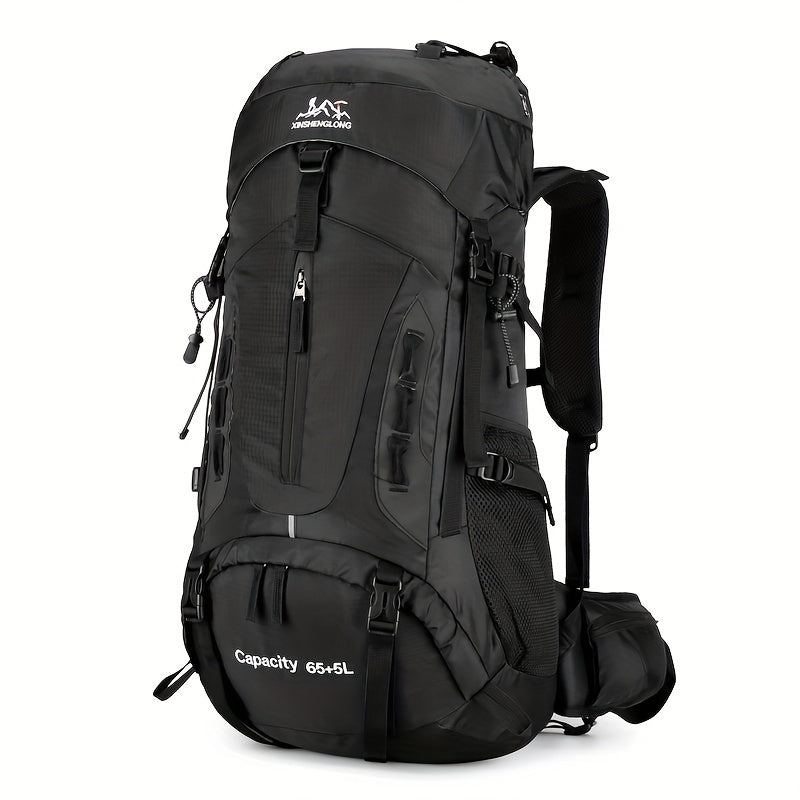 70L Erkaklar uchun naylon sayohat, yurish, baliq ovlash, omon qolish va sportlar uchun ryukzak