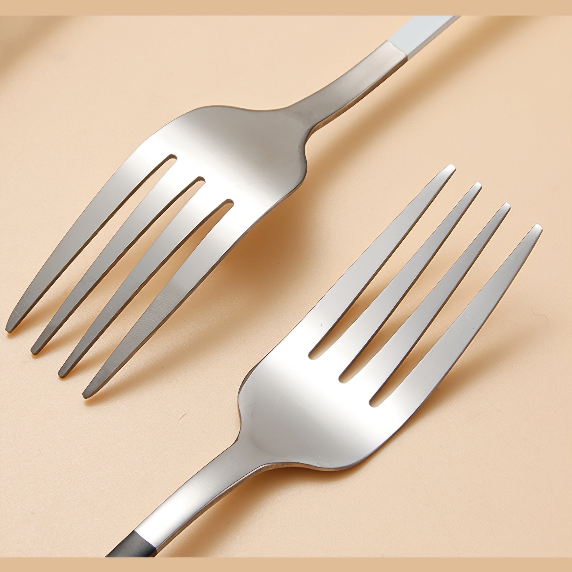 Set of 4 Stainless Steel Portable Cutlery with Reusable Box Fork Spoon Chopsticks for Camping Outdoor Dining