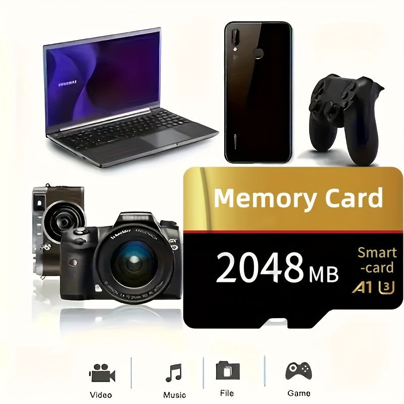 Ko'p funksiyali TF/SD Flesh kartasi, xavfsiz fayl saqlash bilan, planshetlar, kameralar, telefonlar va boshqalar uchun mos, ulanish bilan. O'lchamlari 256MB dan 2GB gacha yuqori tezlikda ishlash uchun.