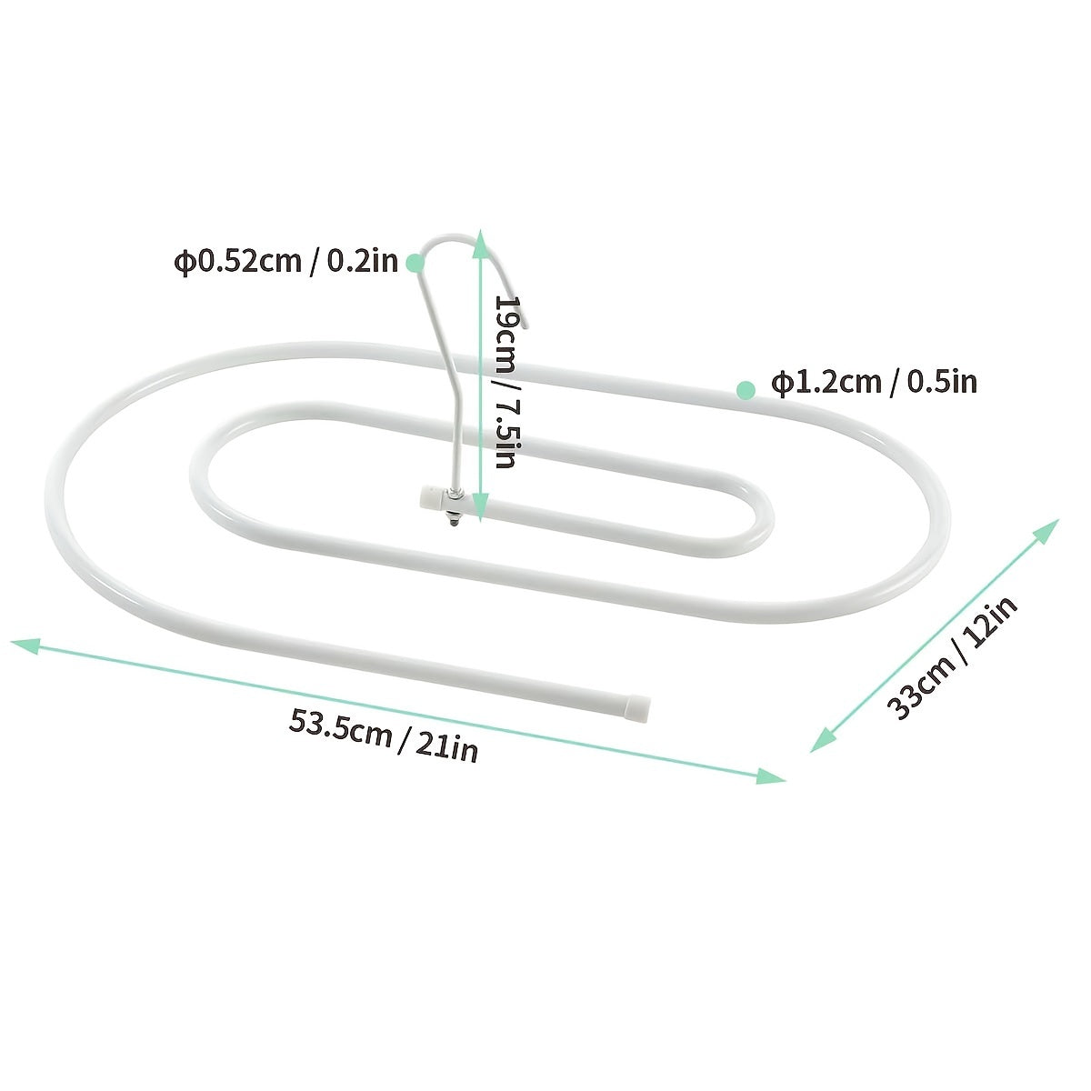 Metal Spiral Clothes Drying Rack with 360-Degree Rotation for Bed Sheets and Quilts