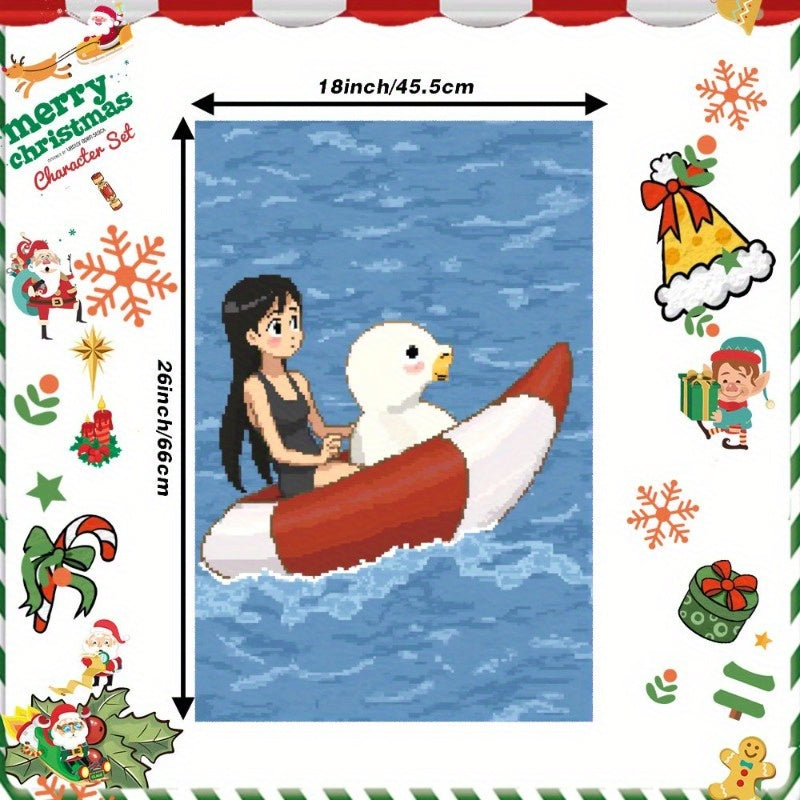 Christmas Winter Kitchen Decor 18x66cm Festive Merry Christmas Decorations