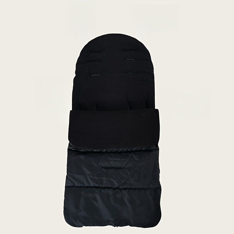 Funda para pies de cochecito para otoño invierno poliéster a prueba de viento cálida ajuste universal