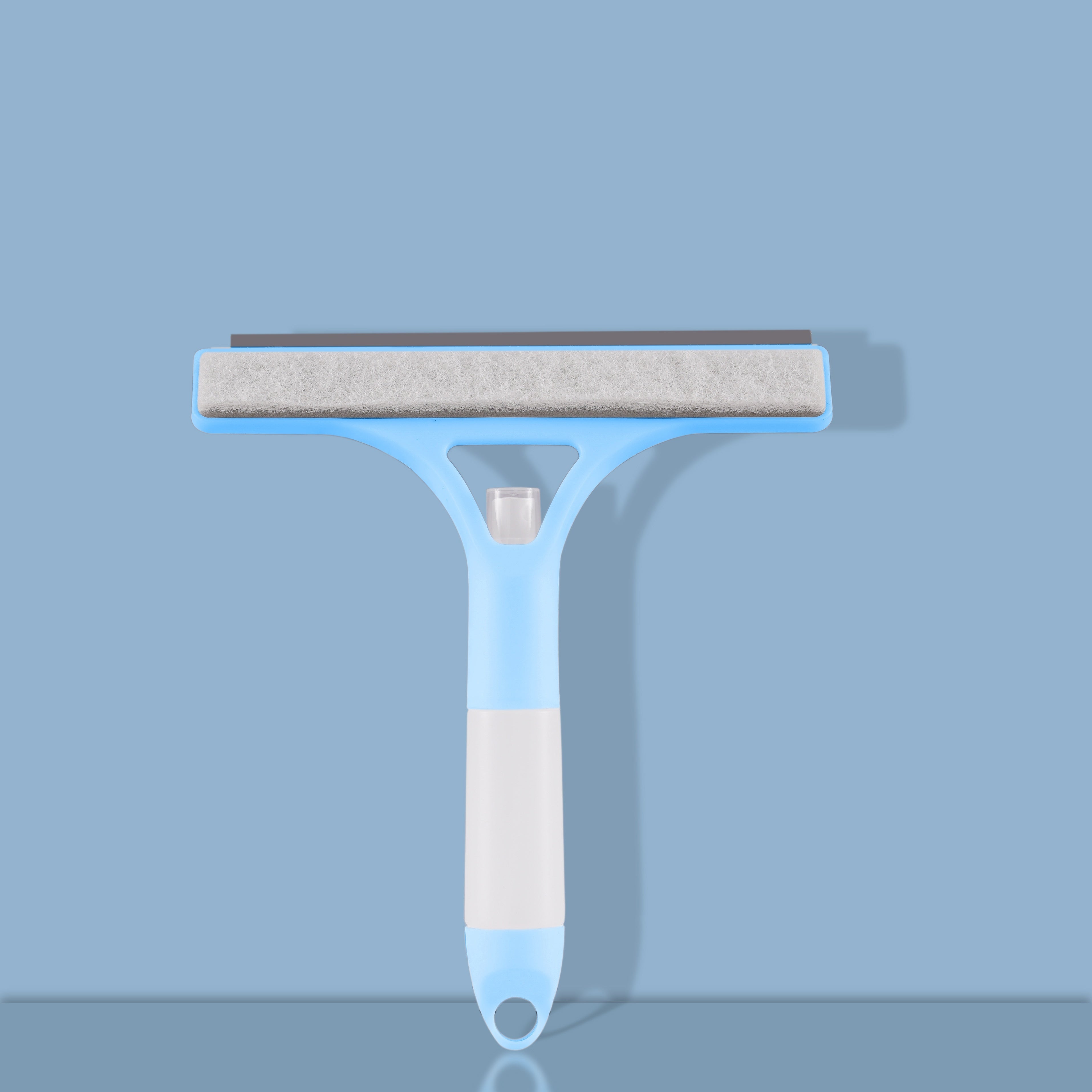 Multifunctional Glass Wiper with Scraper and Sprayer for Windows Mirrors and Tiles