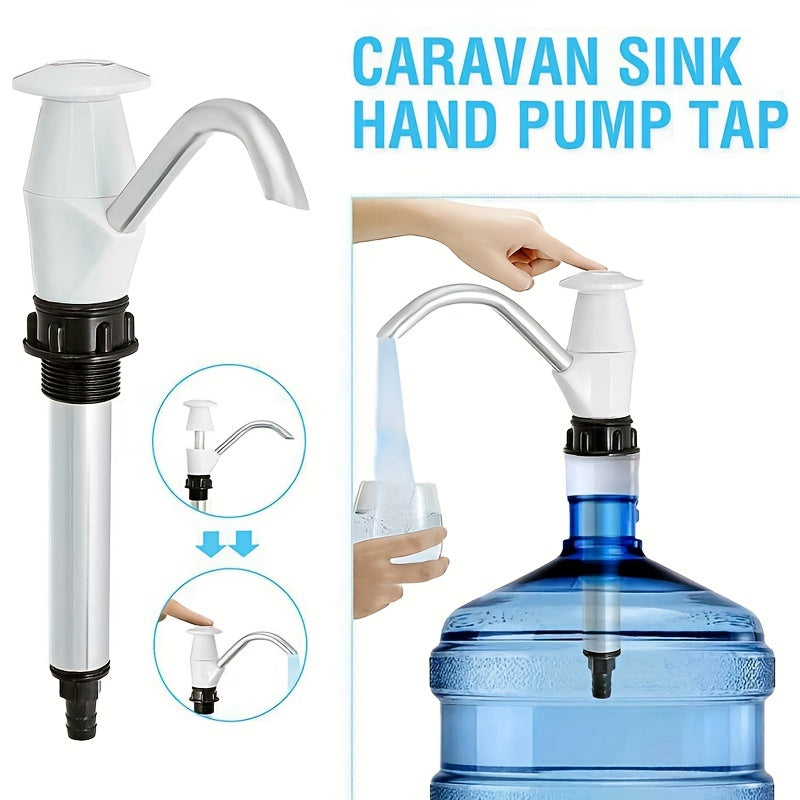 Replacement Manual Pump Tap for Sink Water Camping Caravan Trailer Motorhome