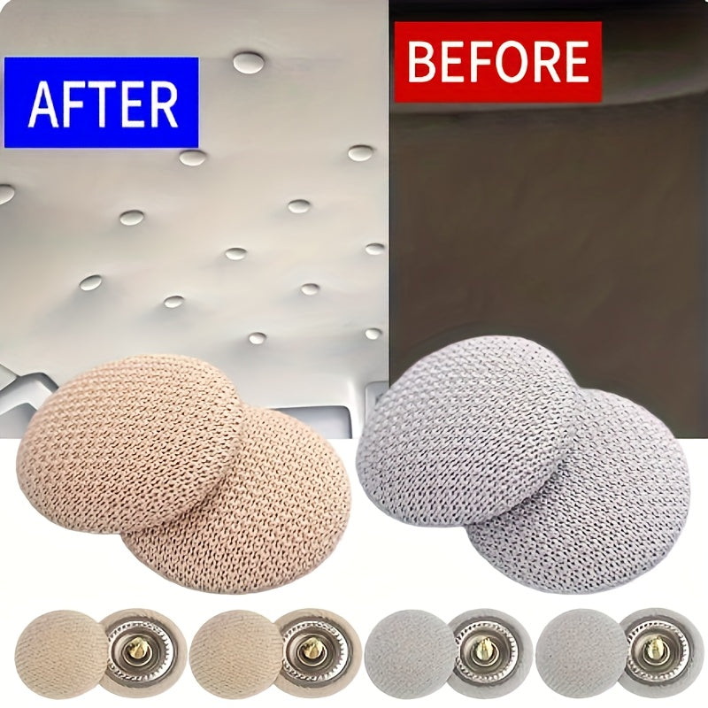 20 piezas de clips de fijación de material textil para reparación de cabeceras de techo de vehículo