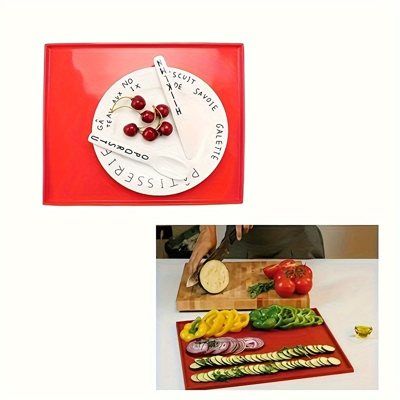 Silicone Swiss Roll Cake Mat Non-Stick Reusable Heat-Resistant Kitchen Tool