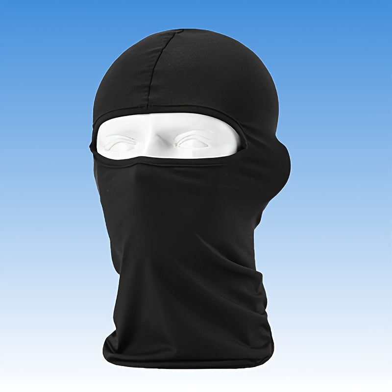 Men's Windproof Dustproof Full Face Mask Polyester for Motorcycle Skiing