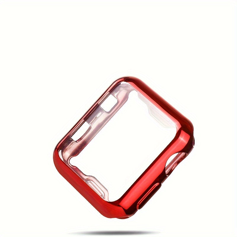 TPU Bumper Cover for iWatch Screen Protector Compatible with Series 9 8 7 SE 6 3 38mm 40mm 41mm 42mm 44mm 45mm