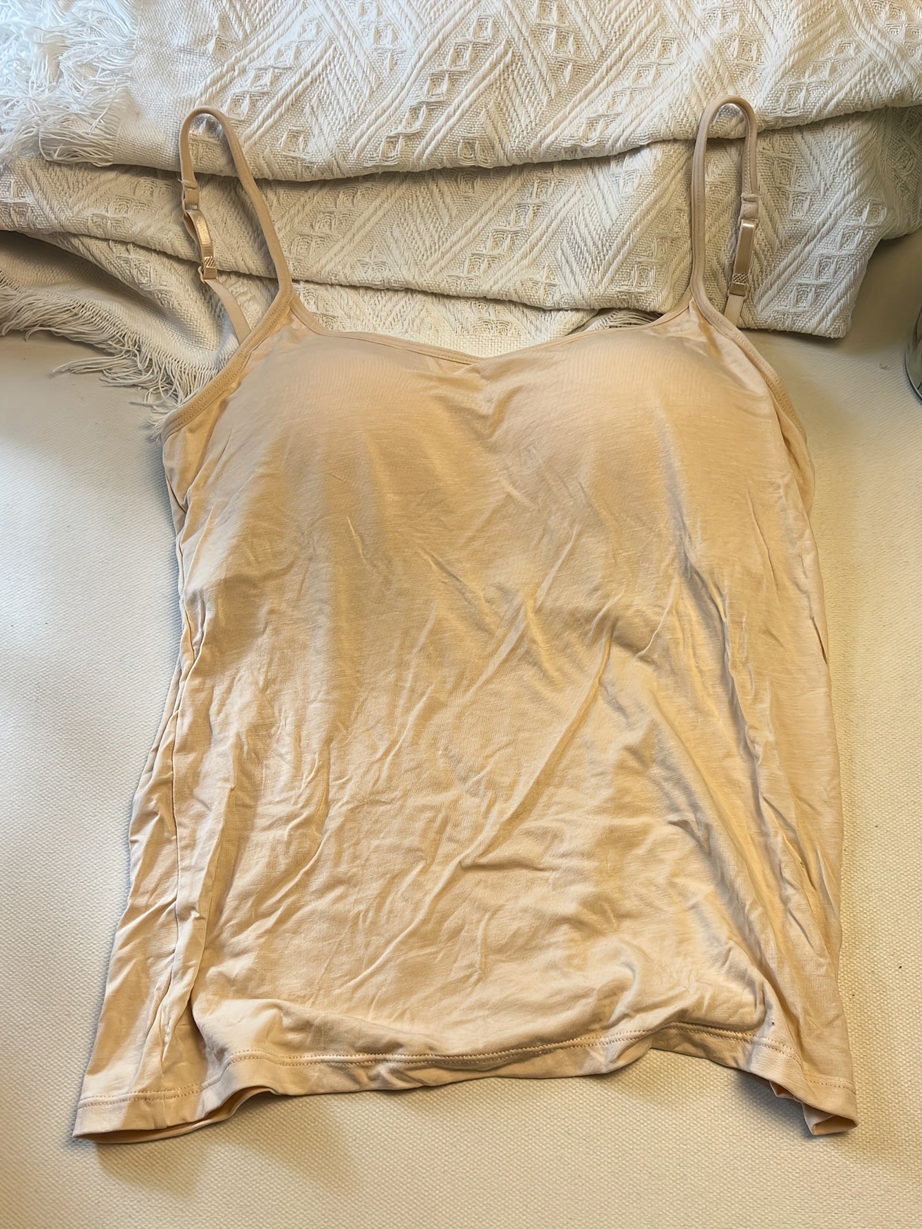 Women's Large Black Bralette with Chest Pad No Sleeves for Spring 2024