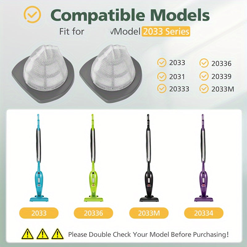 Vacuum Filter Replacement for Stick Lightweight Bagless Vacuum Models 20331 20333 20334 20336 20339 2033m