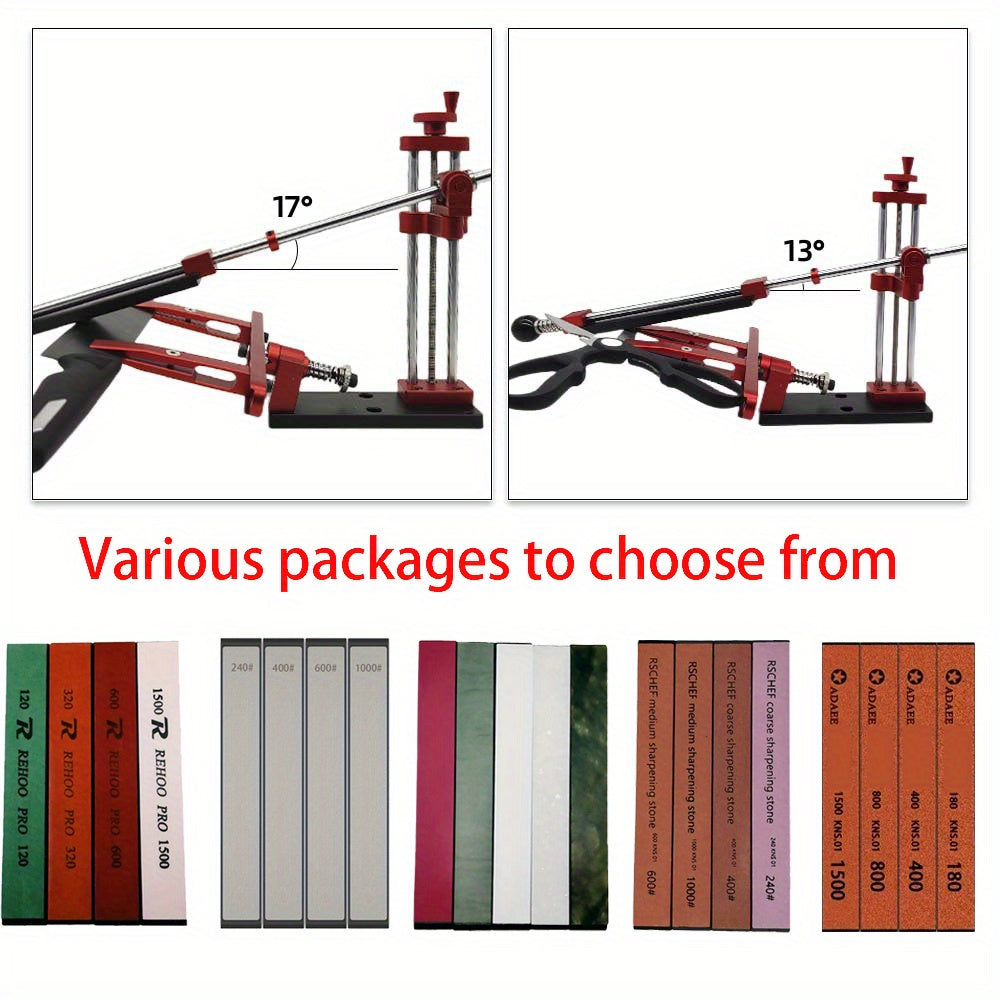 Moslashuvchan burchakli alyuminiy qotishma pichoqni silliqlash uchun tez va ko‘p maqsadli silliqlash uchun