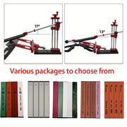 Moslashuvchan burchakli alyuminiy qotishma pichoqni silliqlash uchun tez va ko‘p maqsadli silliqlash uchun