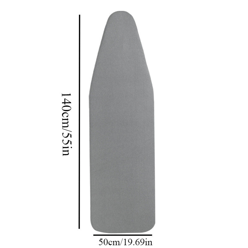 Funda para tabla de planchar floral de alta resistencia con borde elástico y reflectante al calor