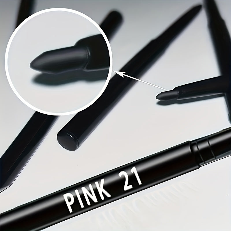 Women Black Gel Eyeliner Pens Set Long-Lasting Waterproof Smudge-Proof