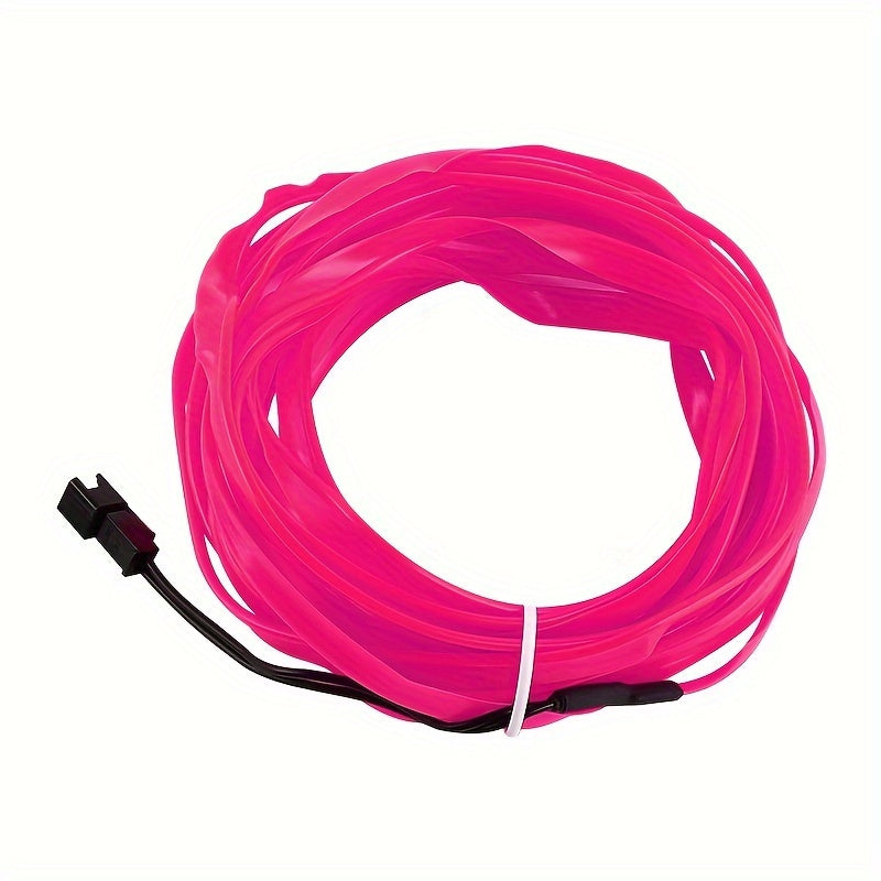 Tira de luces LED para interior de coche universal azul USB luz de acento fresca