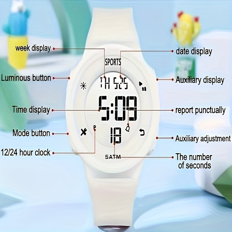 Smartwatch Digital Sports Watch with High-Resolution Display for Active Lifestyle
