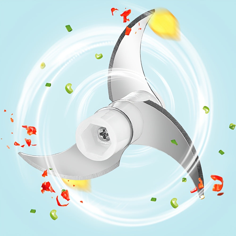 Portable USB Rechargeable Blender with High-Performance Grinder and Easy-Press Controls