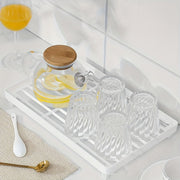 Modern Multi-Functional Plastic Desktop Organizer with Foldable Shelf for Kitchen Storage